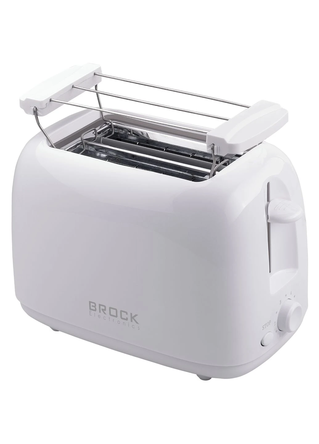 Тостер BT 1008 WH 750Вт/ 2 відділення/мех. управління/розморожування/ BROCK (314746314)