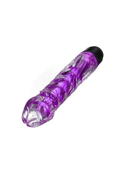 Силиконовый вибратор для женщин 18 см Розовый No Brand (340914346)