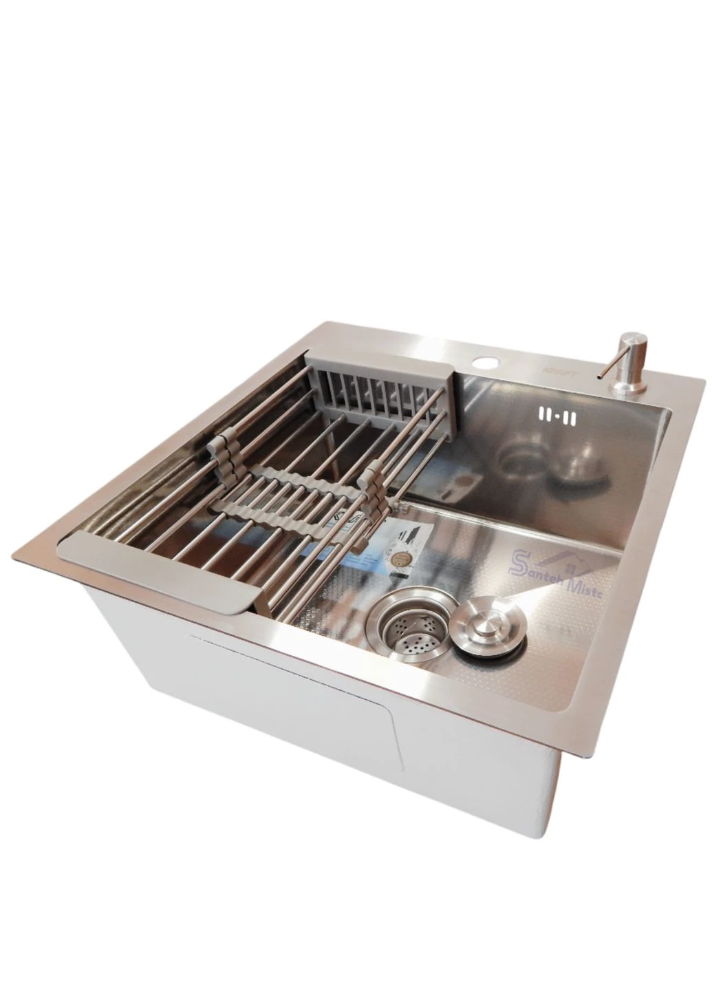 Комплект кухонної мийки KRF 5050 decor (3.0/1.0 мм) Kraft (336939097)