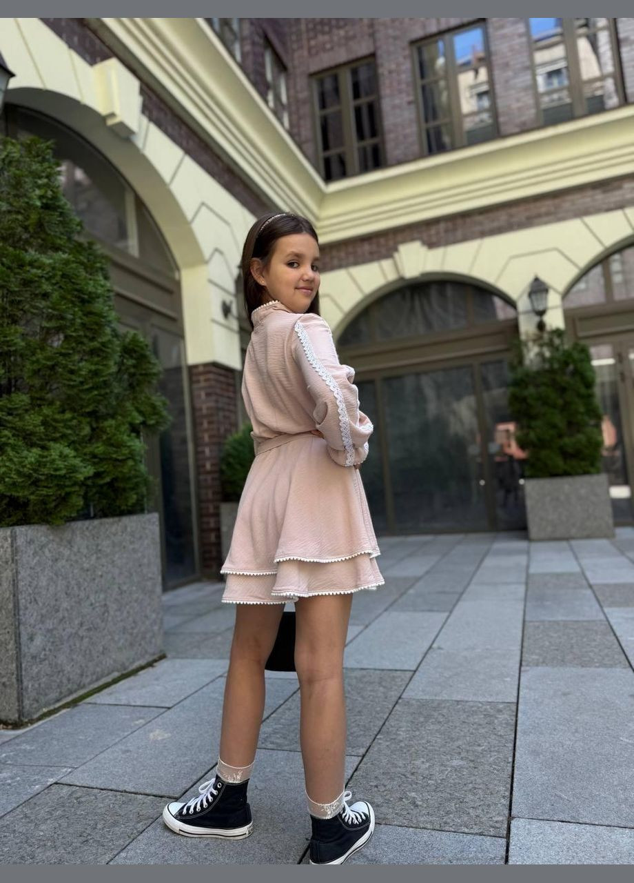 Бежева сукня в стилі етно бежева IRmAS (350349711)