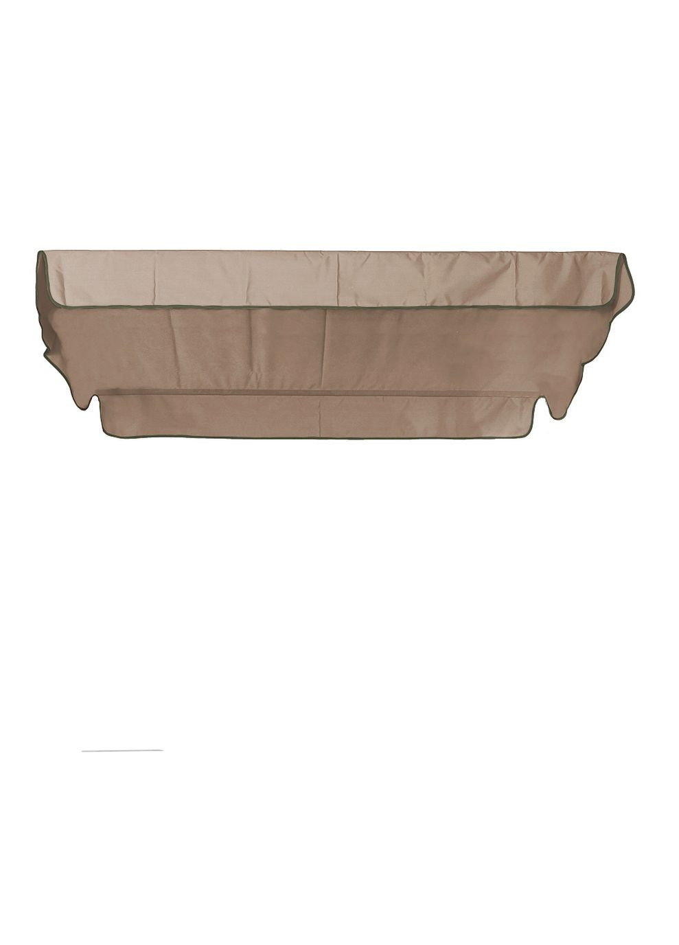 Тент (крыша) для качелей 120x210 кофейный eGarden (305588904)