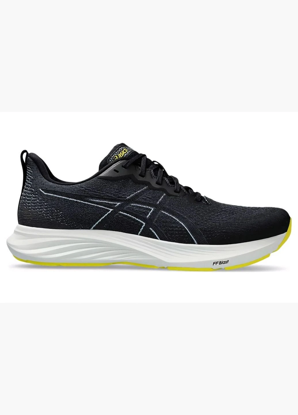 Черные кроссовки мужские dynablast 4 black 1011b697-001 Asics
