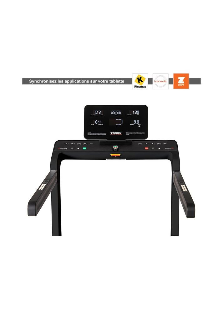 Бігова доріжка MIRAGE-C60-Black (MIRAGE-C60-B) Toorx (346534868)