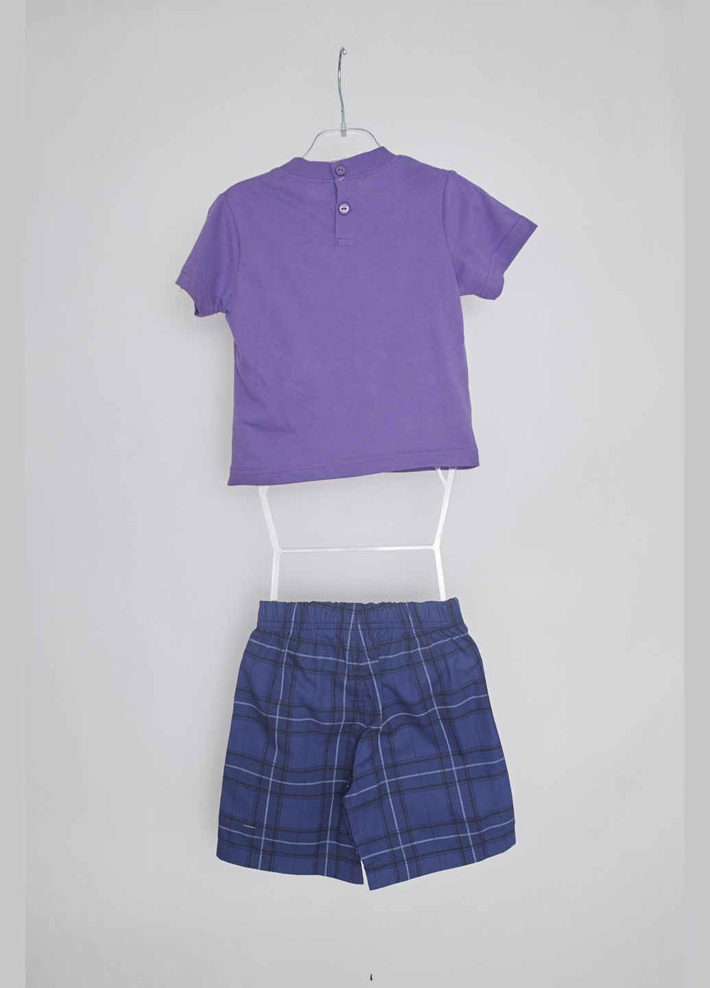 Фиолетовый летний комплект(футболка+шорти) Sprint