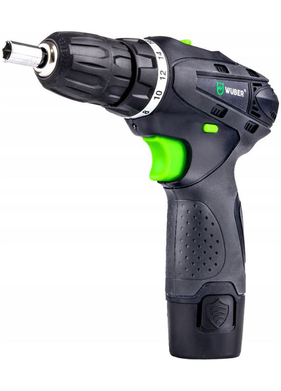 Аккумуляторный шуруповерт 18В +2 батареи Wuber (340072967)