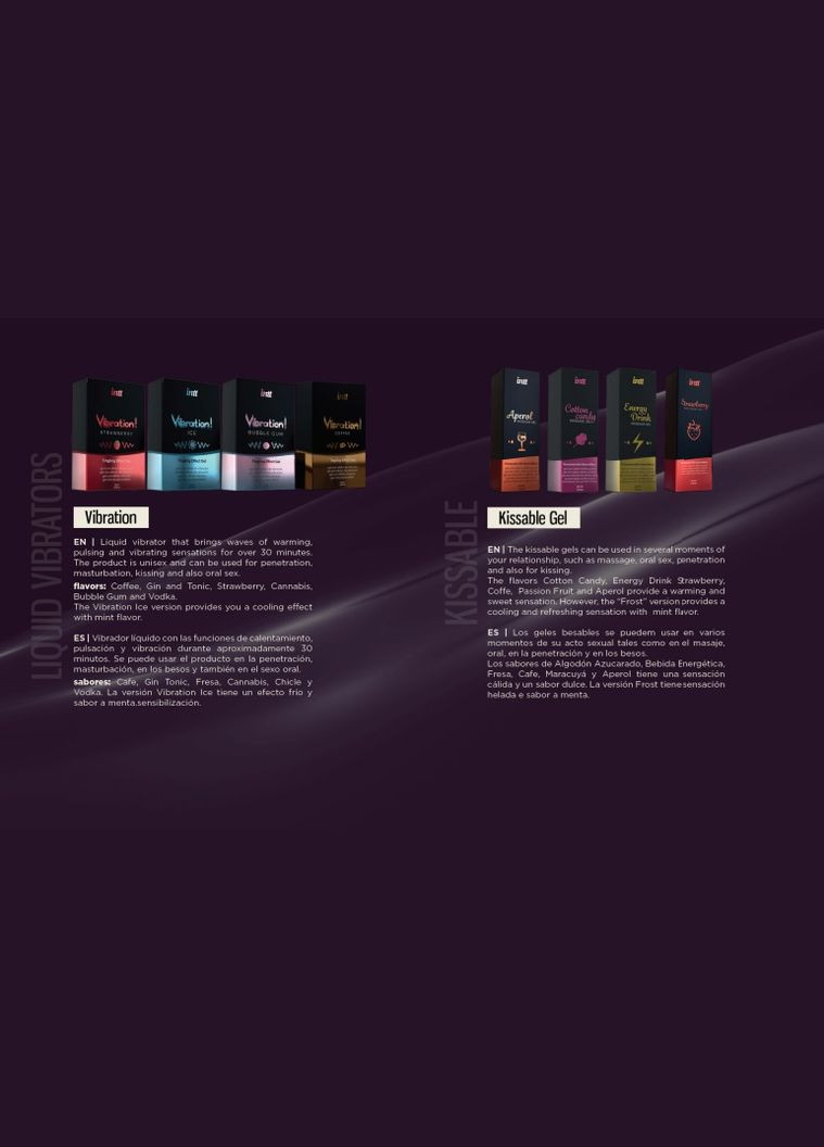 Рідкий вібратор Vibration Cotton Candy зі смаком солодкої вати, 15 мл Intt (298936600)