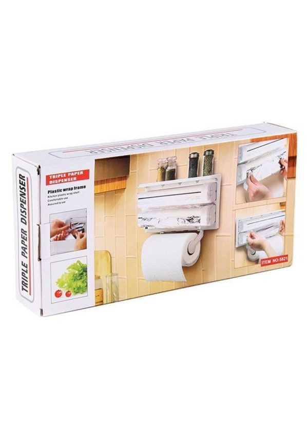 Кухонний потрійний тримач Rollon Triple Paper Dispenser (1756374654) No Brand (331605206)