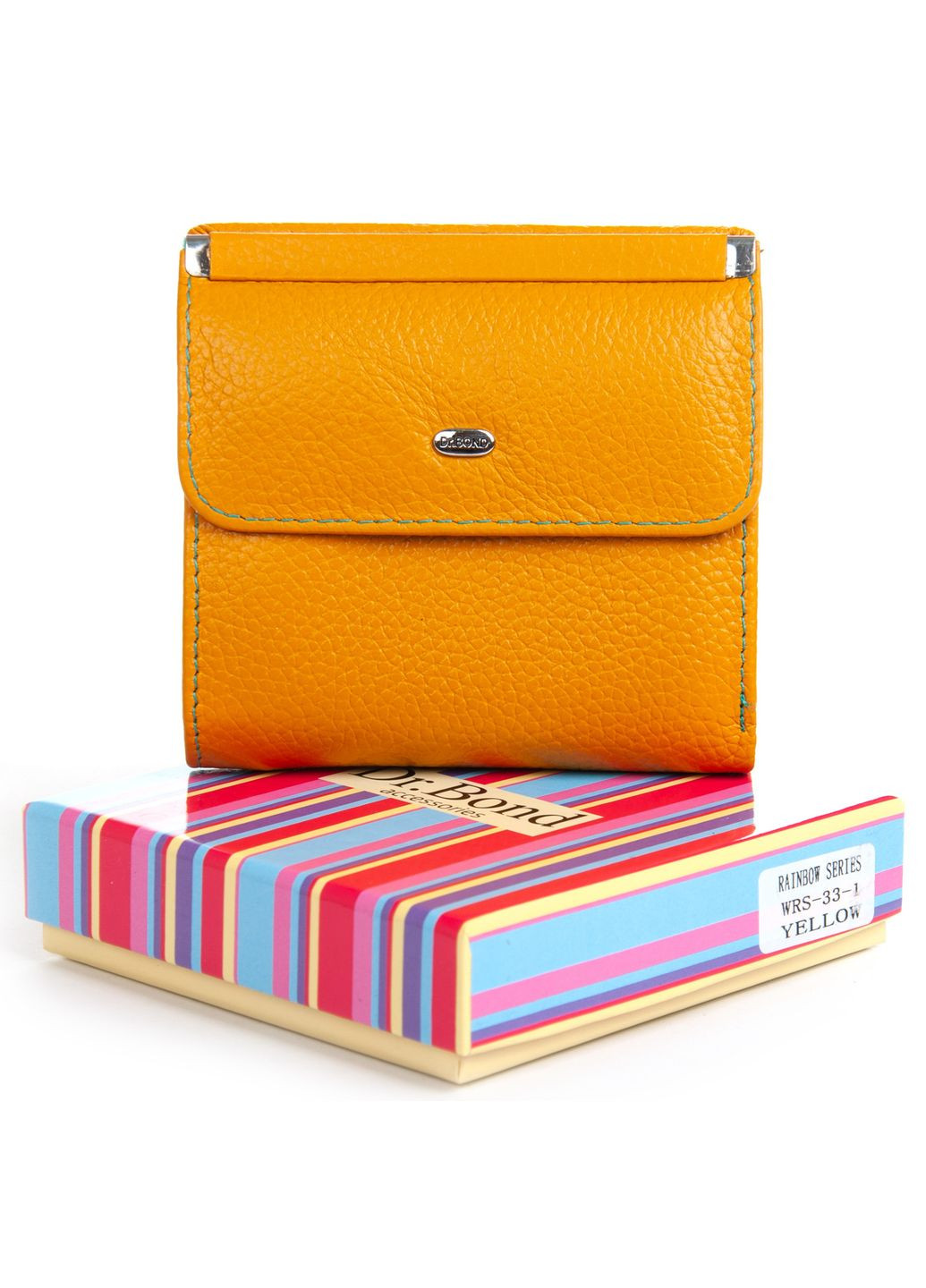 Жіночий шкіряний гаманець на магніті Dr. Bond WRS-33-1 (355361999)