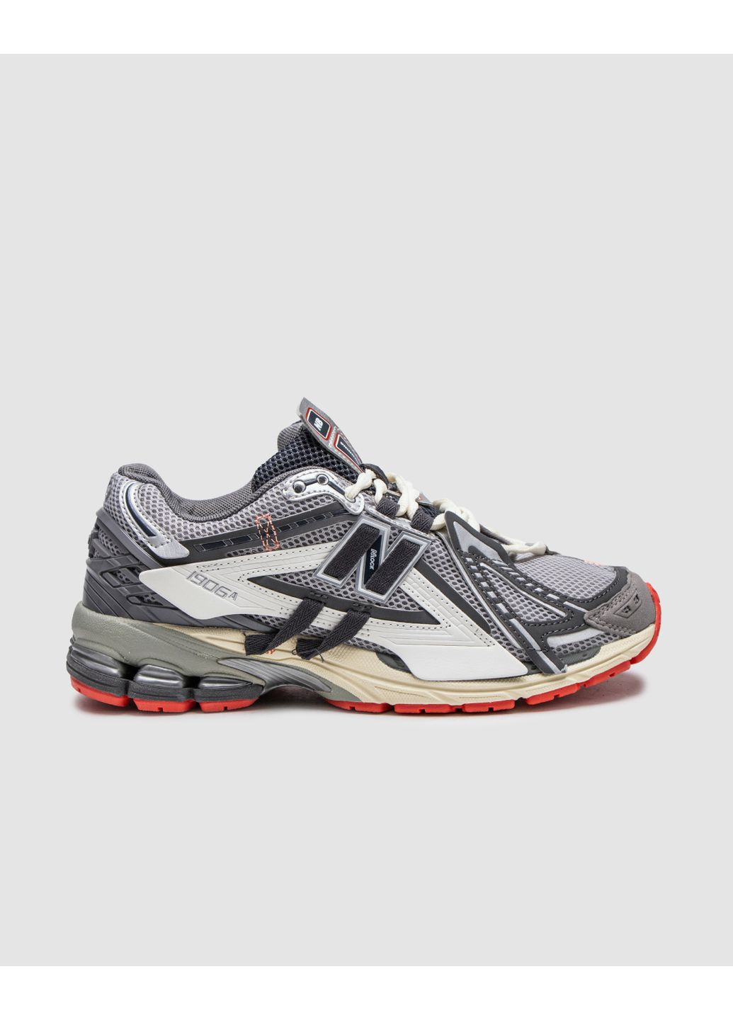 Сірі Осінні кросівки чоловічі new balance 1906a slate grey drift red нью беланс 1906a No Brand