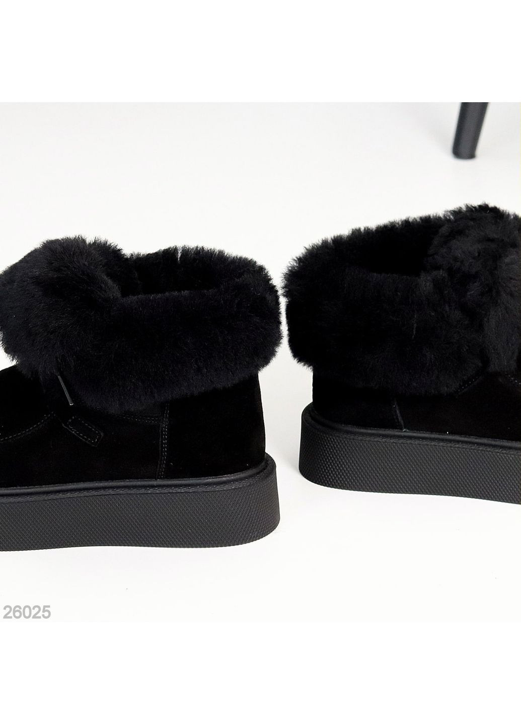 Зимние зимние ботинки fansi No Brand из натуральной замши