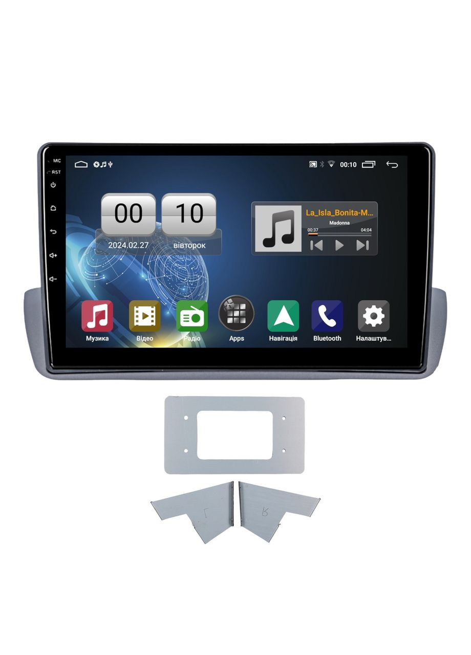 Штатная магнитола серии QIV Q1 под BT50 2012-2017 9 дюймов Mazda (299992712)