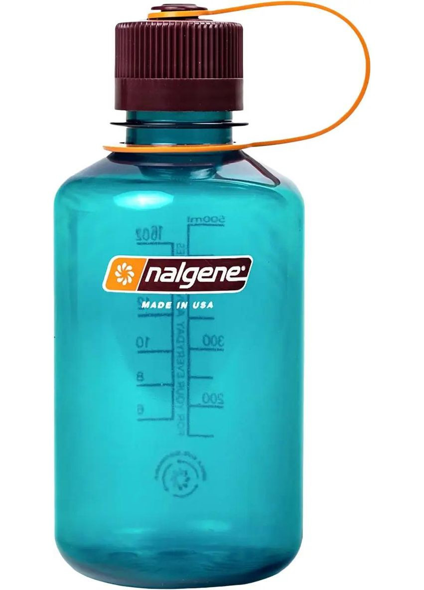 Бутылка Narrow Mouth Sustain Water Bottle 0,5L Teal RZCOM18 Nalgene (316435789)