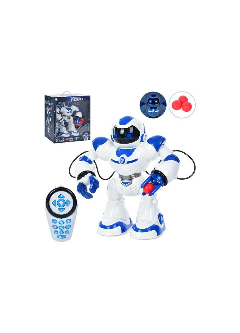 Робот на радиоуправлении, на батарейках, в коробке J1039A р.46*19*48,9см No Brand (362430222)