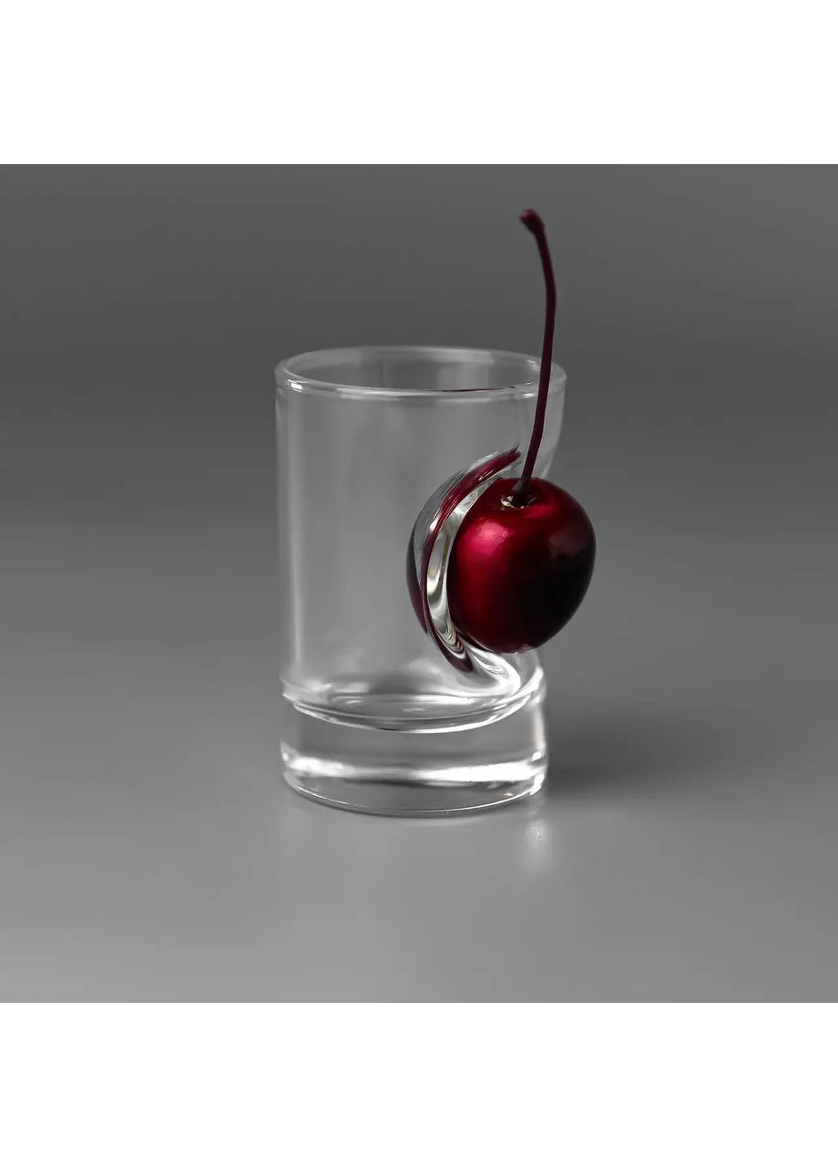 Подарочные стопки для водки со вставками вишня | Подарок маме, куми, подруге Handmade 225-001-041 (366889307)