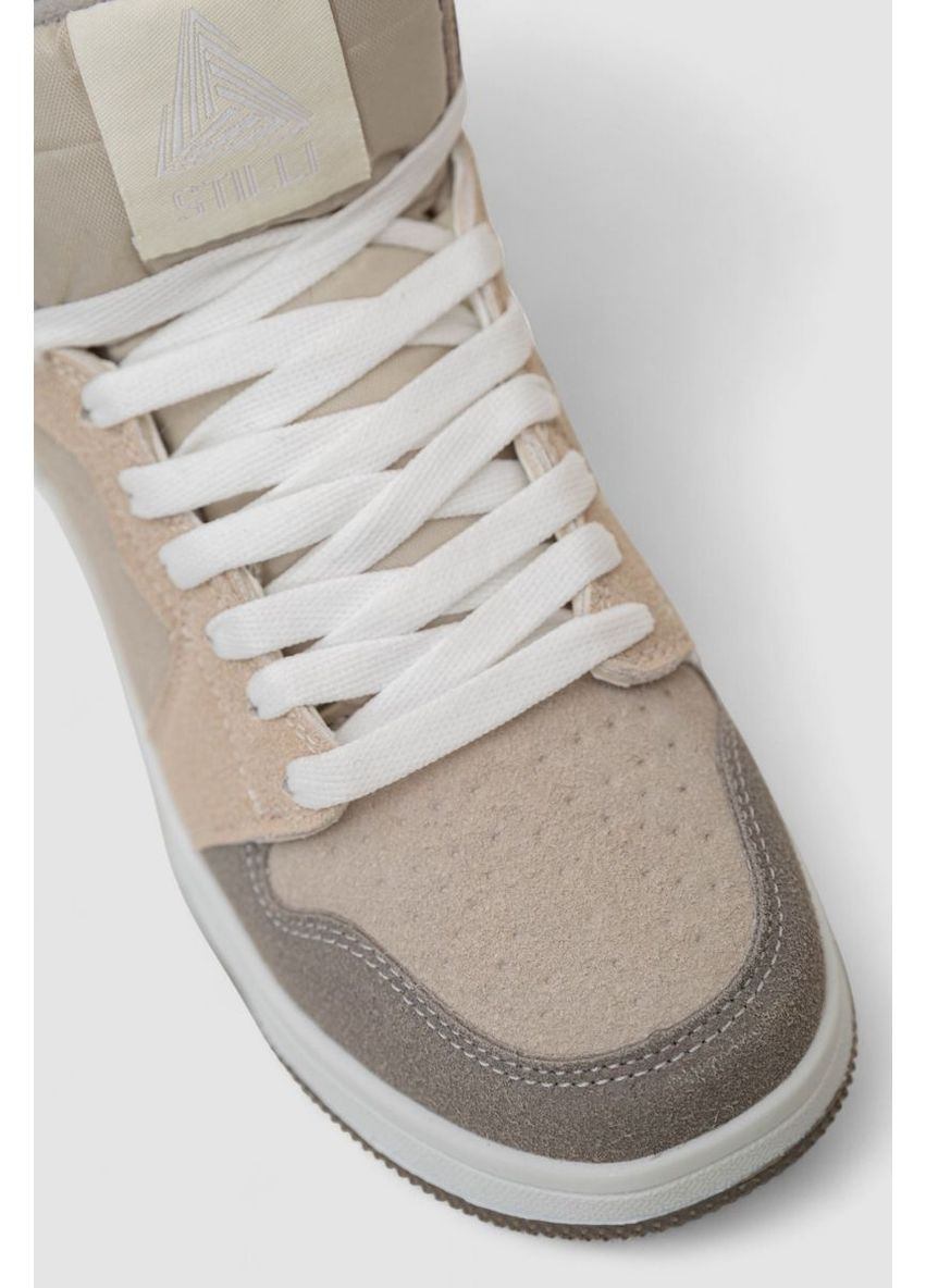 Кроссовки женские зимние на меху,, 248RHB470-16 Stilli серые всесезоны (366031225)