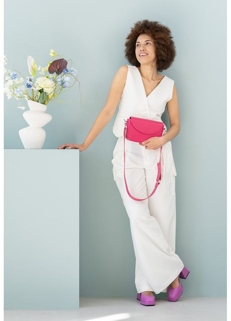 Женская кожаная сумка Molly фуксия The Wings (348358789)