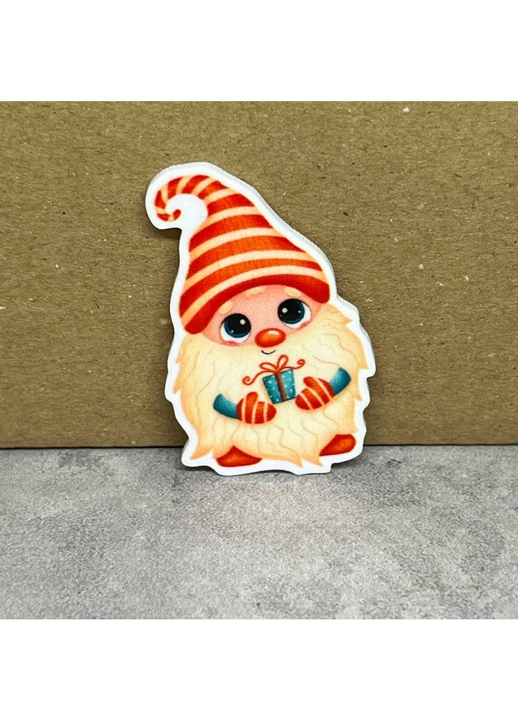 Серединка для бантів, 42*26 мм, Гномік, арт 012756, 1 шт No Brand (339102089)