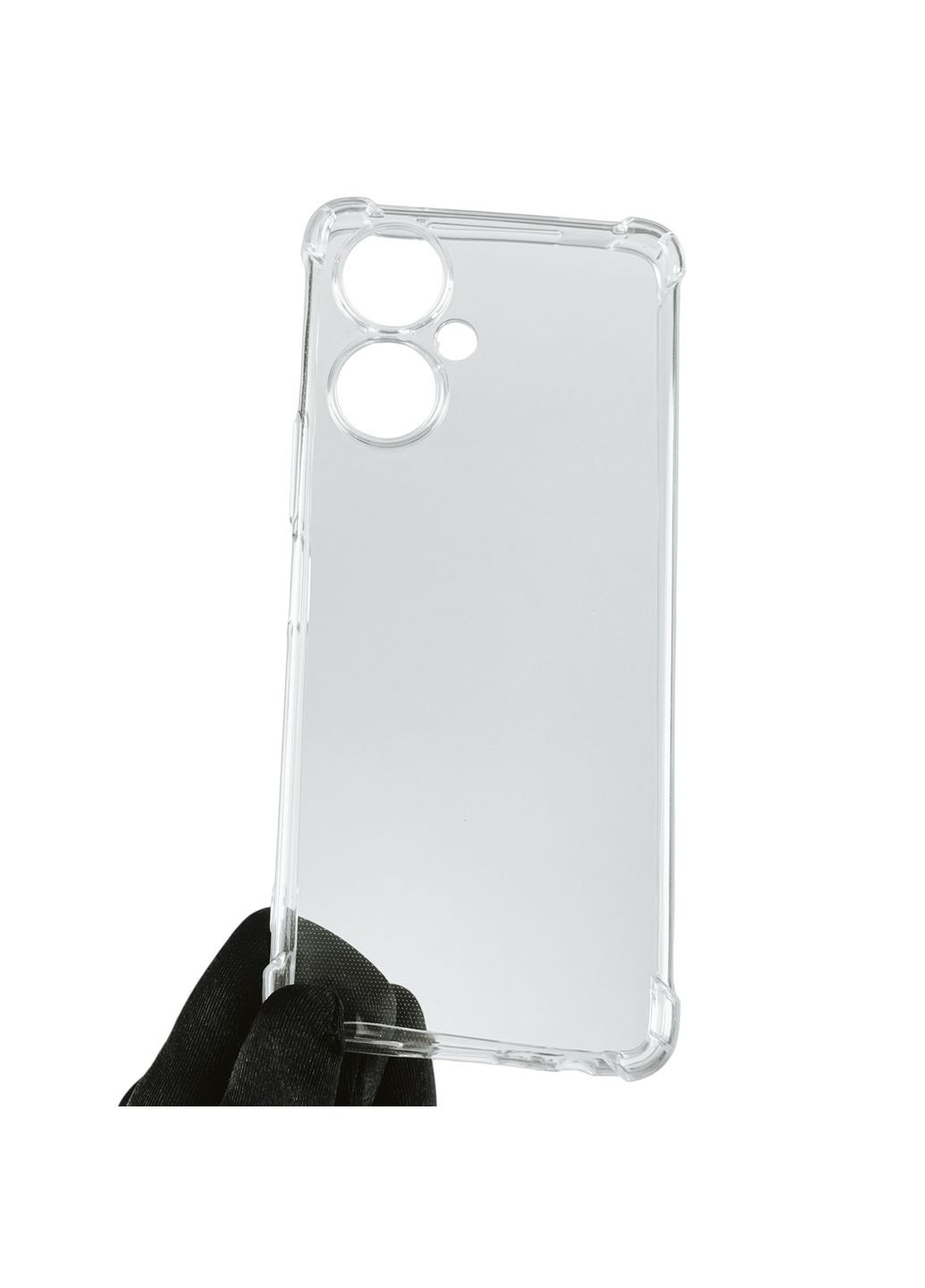 Чехол для Camon 19 Pro с бронь углами выше экрана противоударный на техно камон 19 про прозрачный Tecno (366023190)