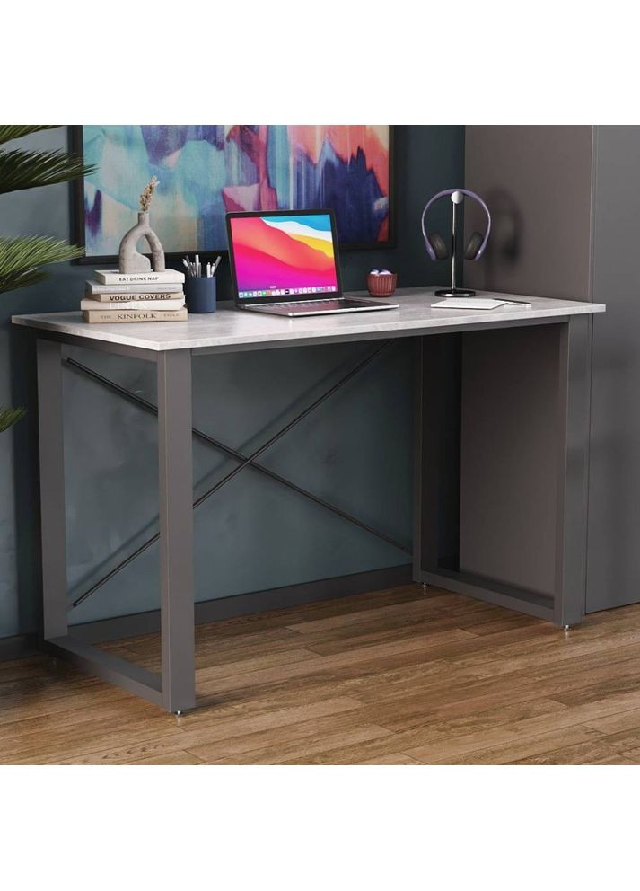 Письмовий стіл Драйв 750x1000x600 Чорний метал ДСП 32 мм (FRD-103302) Ferrum-decor (360644870)