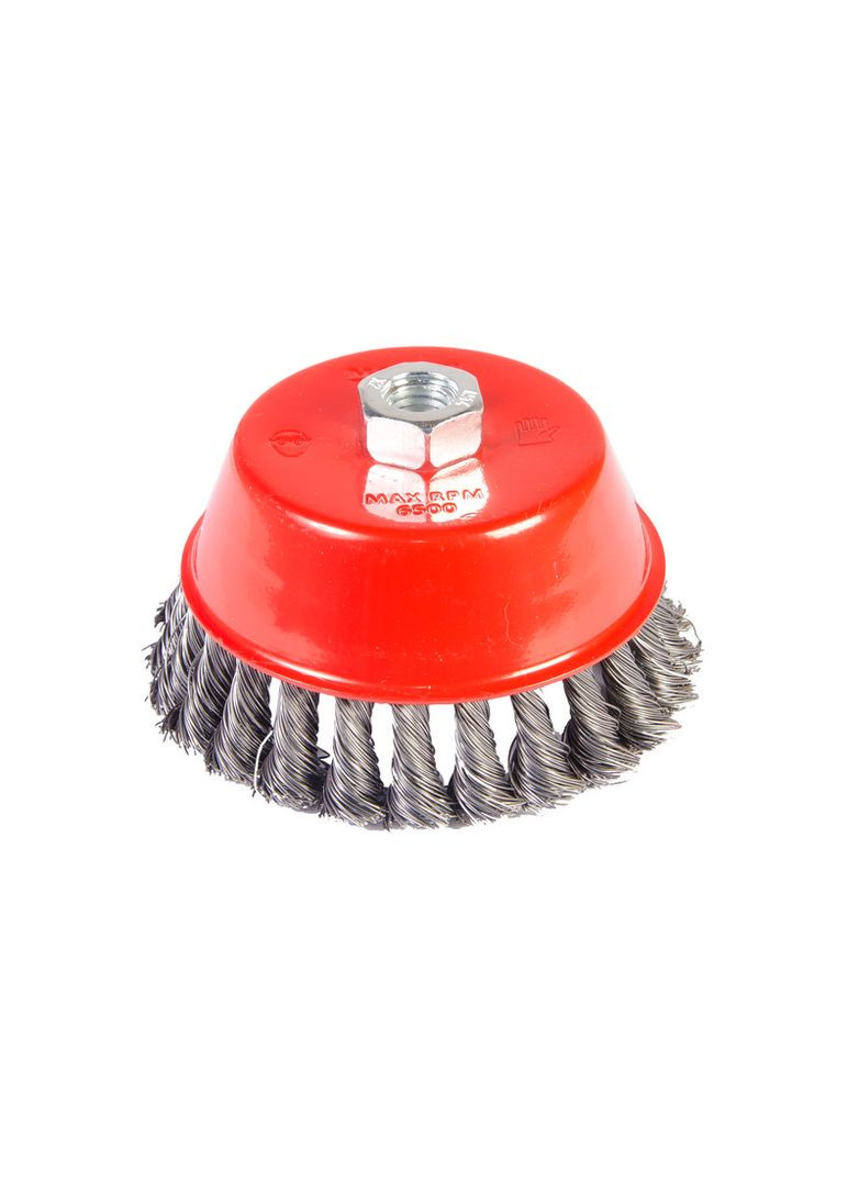 Щітка торцева із плетеного дроту D125 М14 GM (19-7012) Mastertool (322705931)