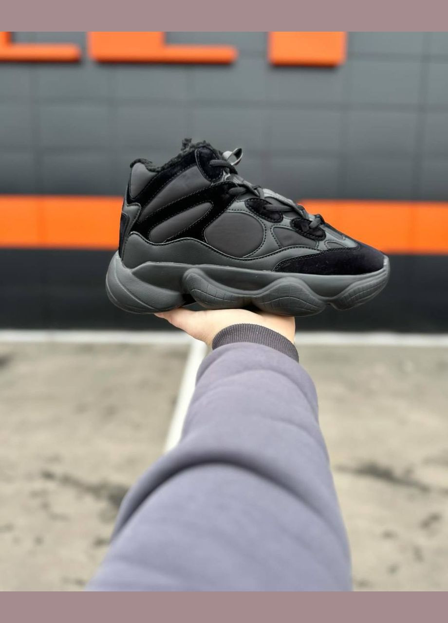 Черные зимние ботинки Vakko