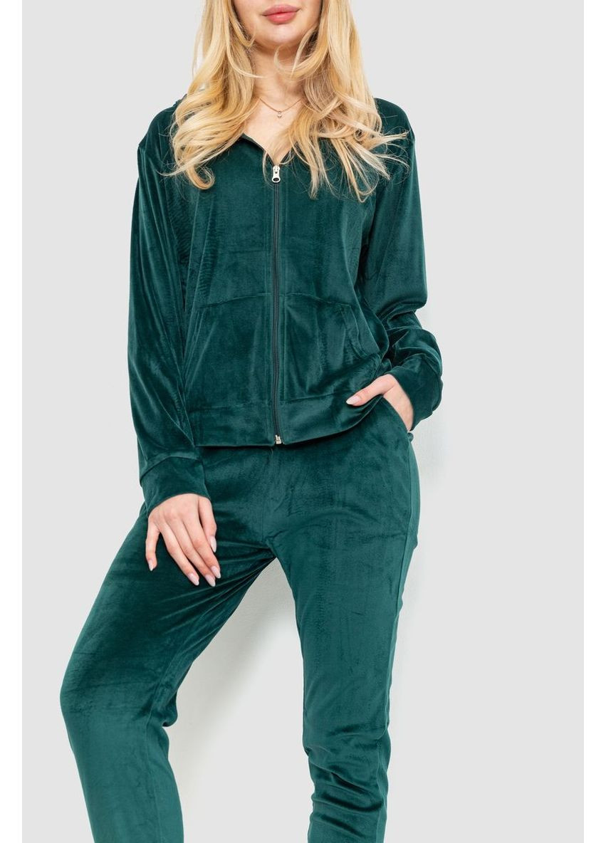 Спорт костюм жіночий велюровий, колір рожевий, 244R20304 Ager (327795923)