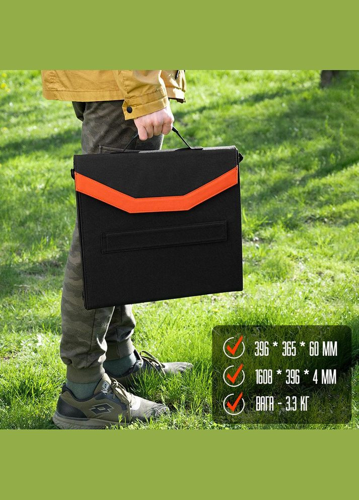 Солнечная панель 80 Вт складная BRIDNA SGR-SP80W, портативная солнечная батарея PD (327041458)