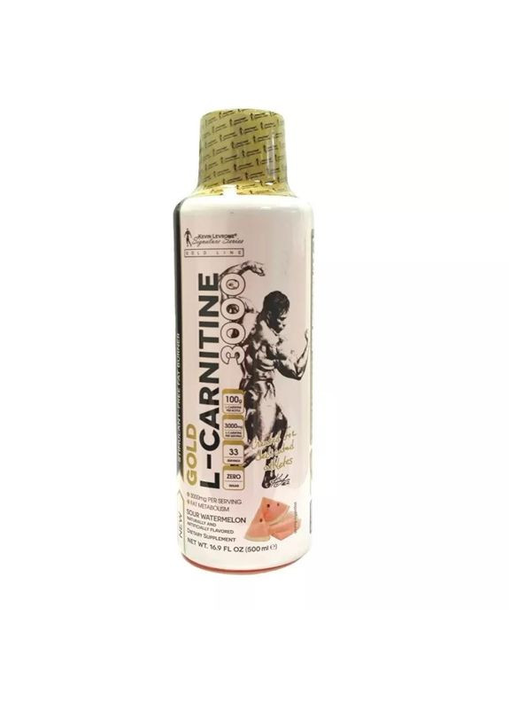 Жироспалювач Gold Line Gold L-Carnitine 3000 mg, 500 мл - Кавун Kevin Levrone (333974433)