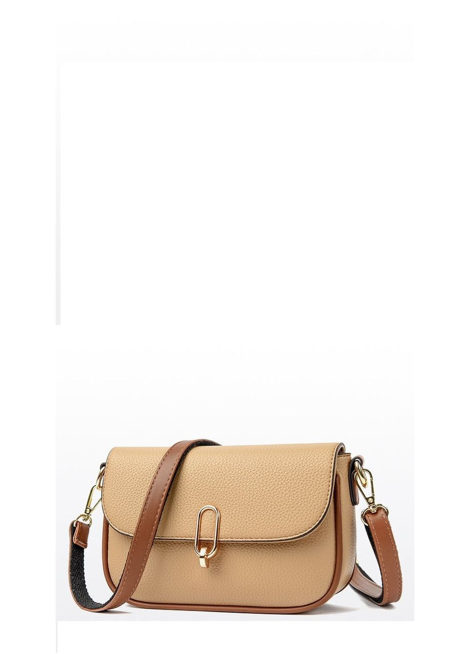 Сумка женская из натуральной кожи женская коричневая маленькая КиП (367041229)