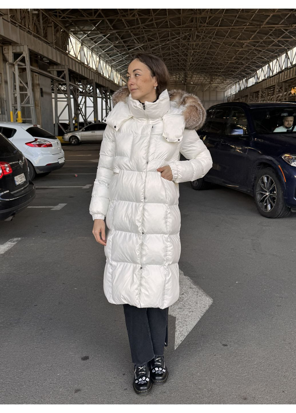 Бежевый зимний Пуховик Sifurs