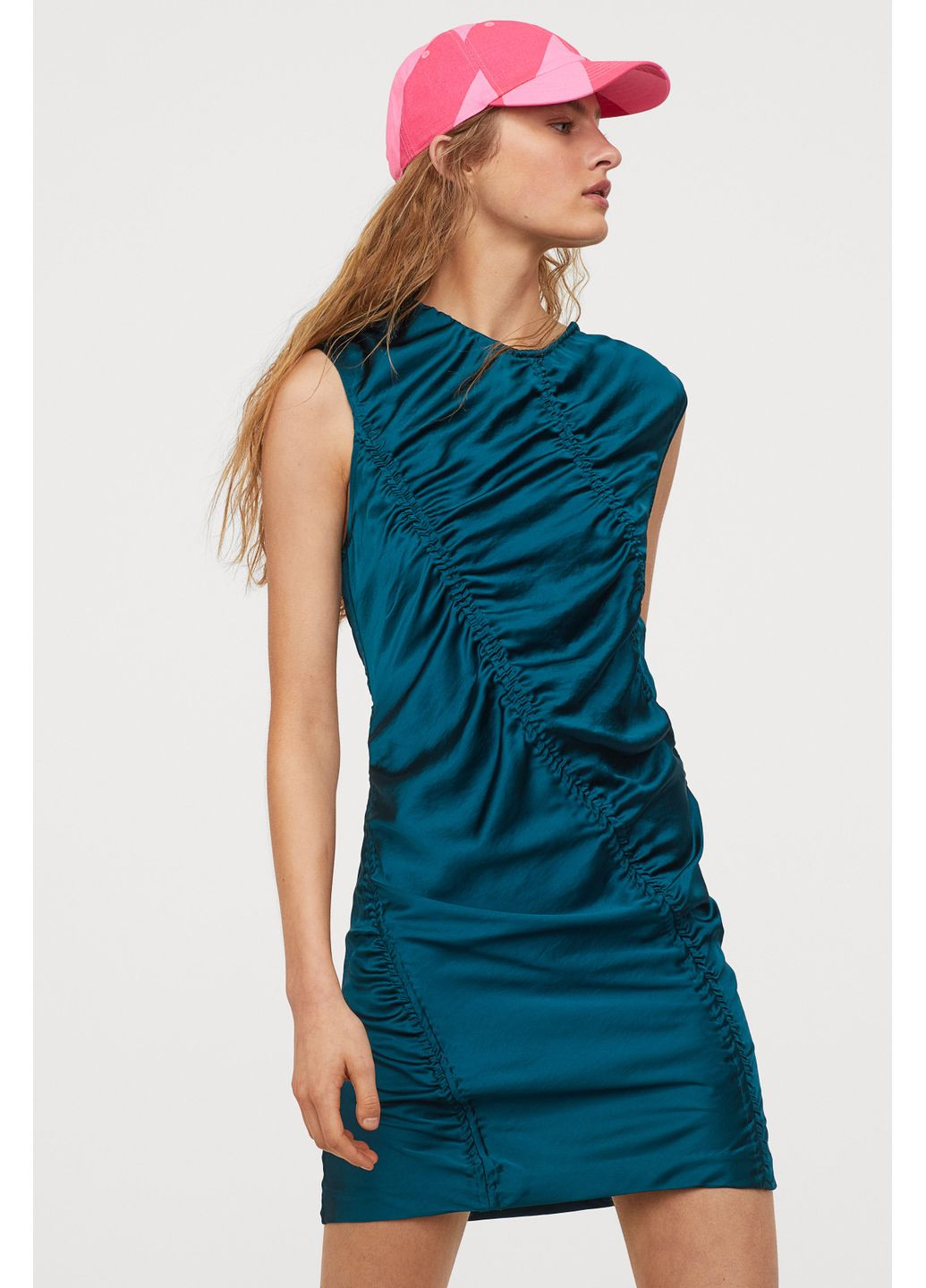 Зеленое платье H&M Studio