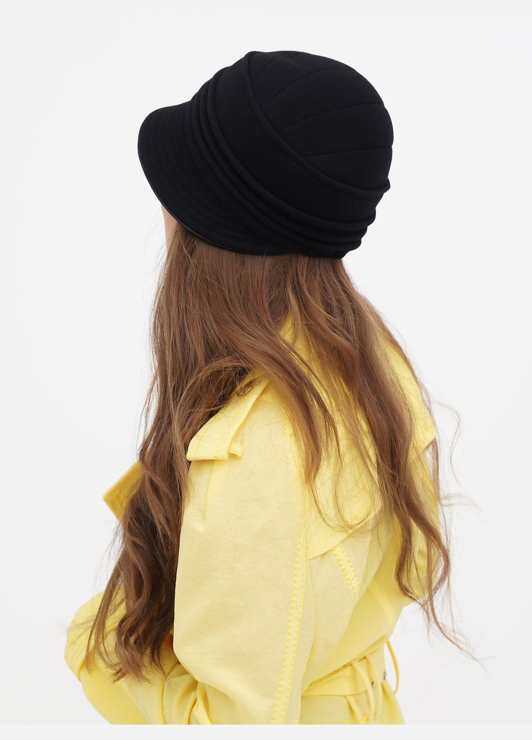Жіночий капелюх "Вікторія", чорний — втілення елегантності та витонченого стилю VECONS Шляпка (319836276)