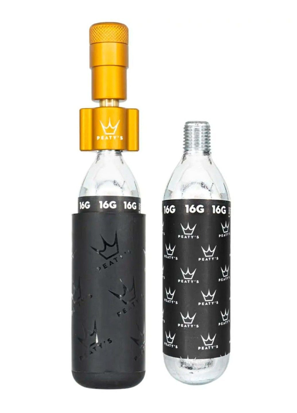 Насос Holeshot CO2 Tyre Inflator, Road & Gravel 16g, Bourbon Peaty's (362946619)