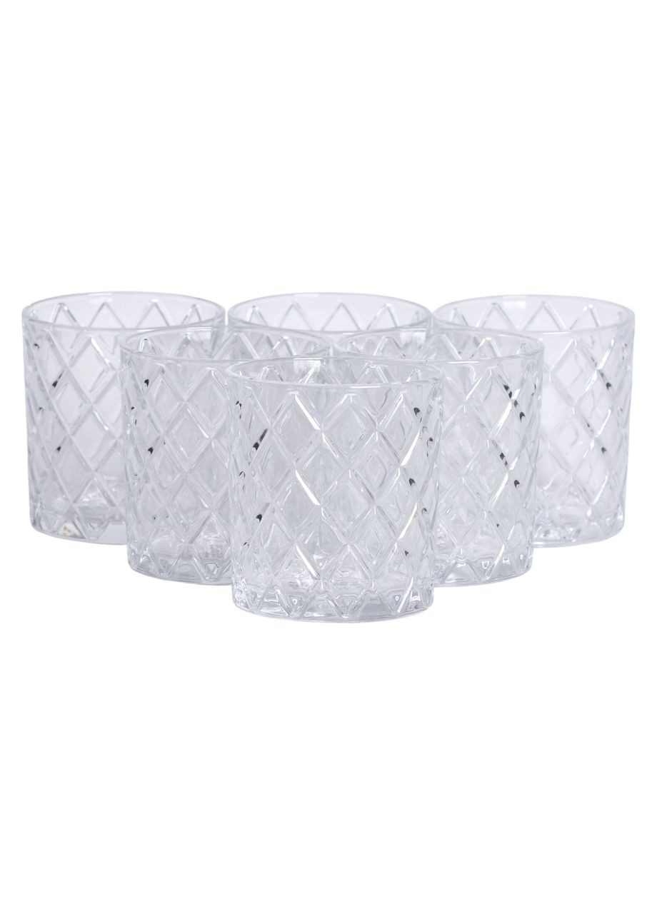 Набір склянок 6 штук по 320 мл віскі HP-19-10 Jooki (358705736)