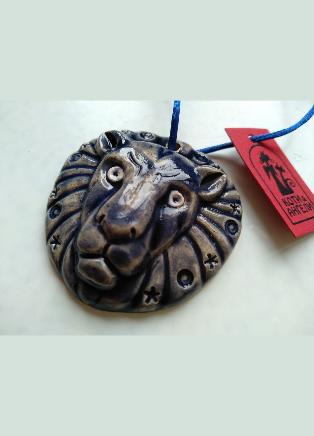Керамический кулон «Лев» №8 Коти&Ангели (301533123)