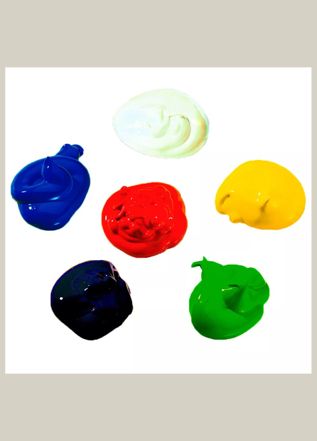 Краски гуашевые Цвета радуги (00361S) Ses Creative (326887397)