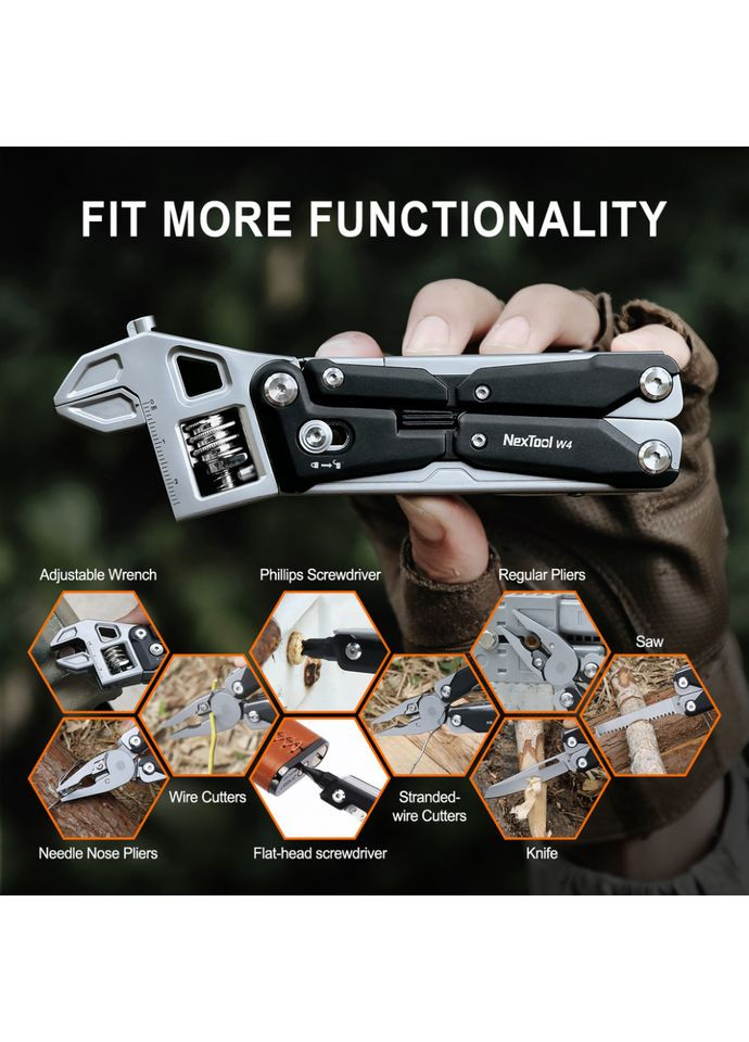 Мультитул Wrench W4 (A-029298) NexTool (372467746)