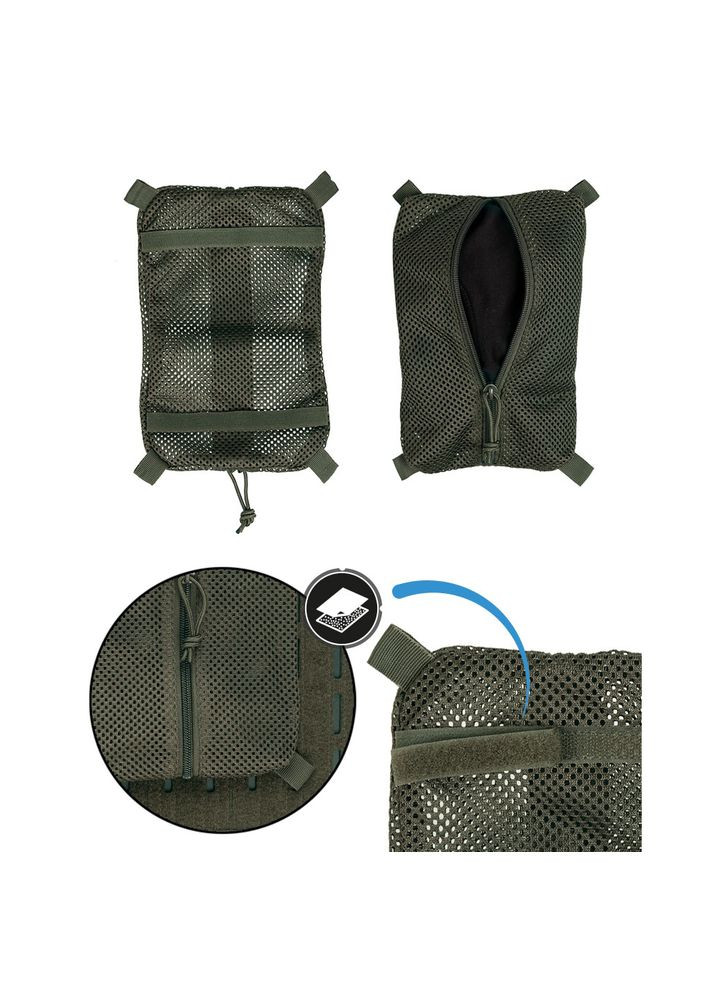 Підсумок універсальний сітчастий Sturm Mesh Bag with VelcroOlive (16003601-M) Mil-Tec (315878518)