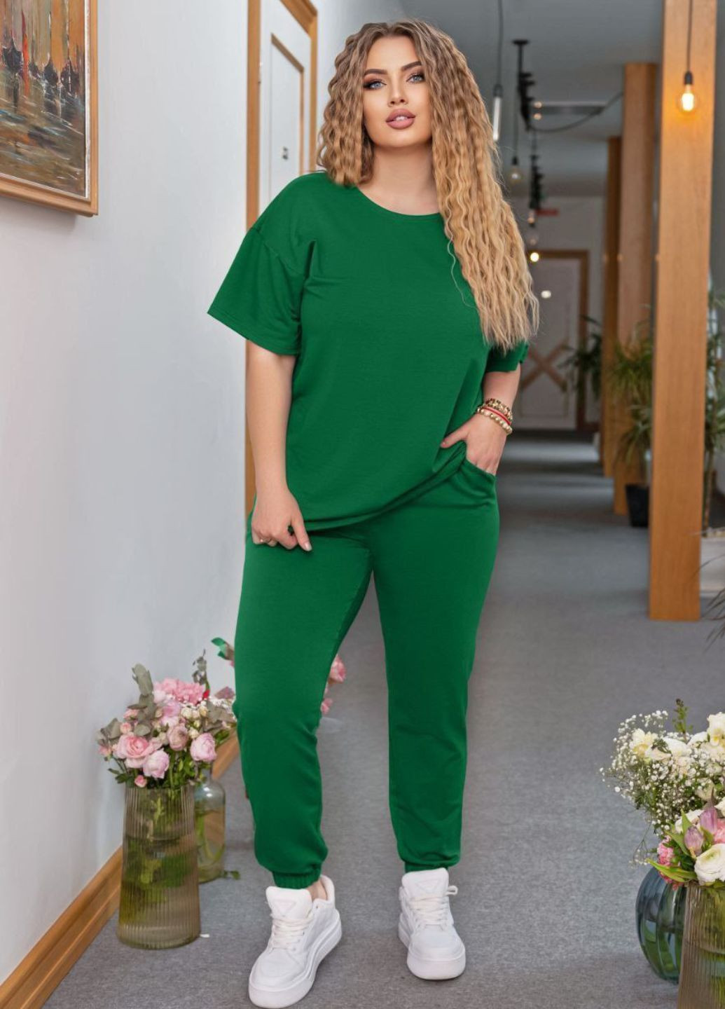 Костюм двійка: Футболка та штани Україна (309575371)