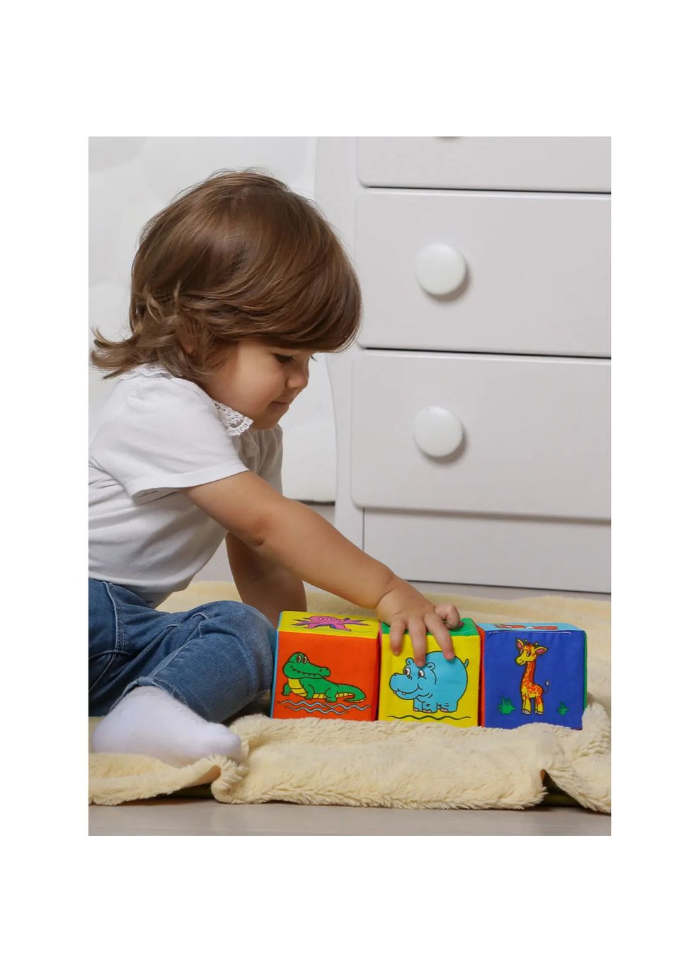 Набір м'яких кубиків Зоопарк () Масік МС 090601-11 (343413900)