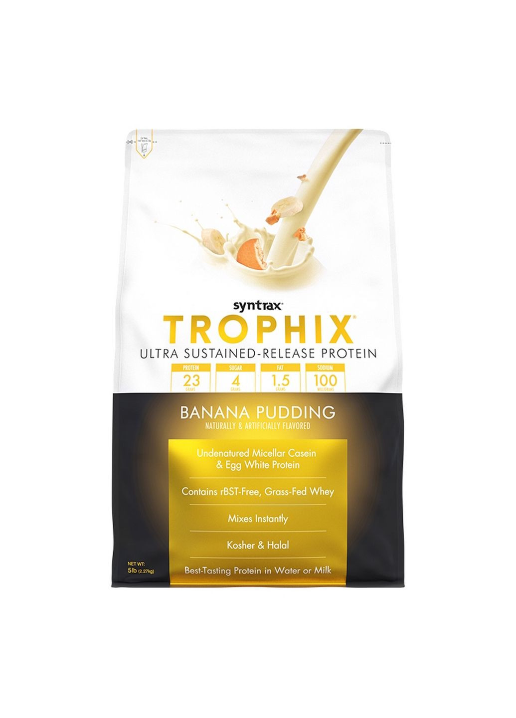 Протеїн Trophix, 2.27 кг Банан Syntrax (293342583)