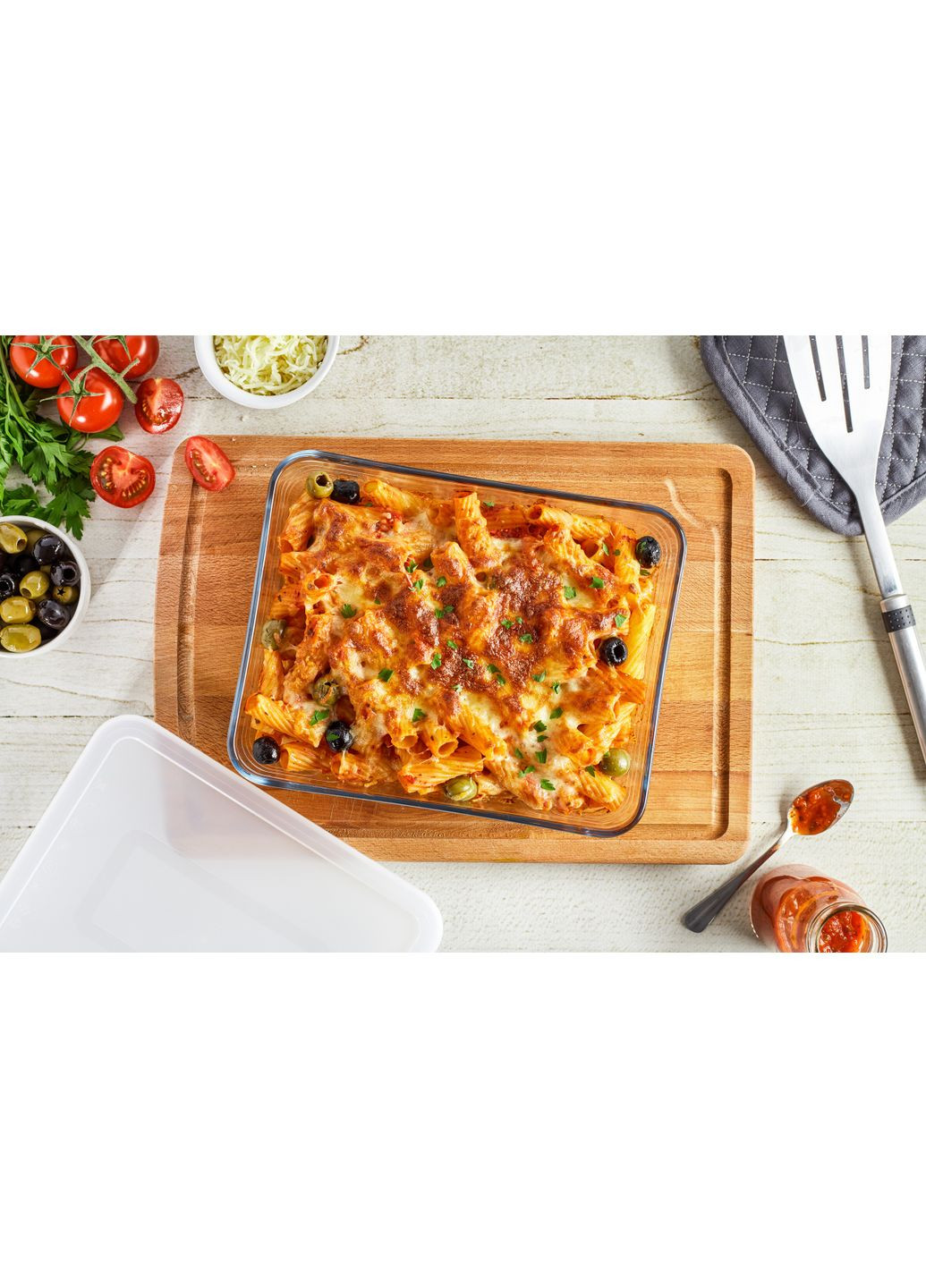 Форма с крышкой Cook&Freez, 24х19х8 см (7092353) Pyrex (360404387)