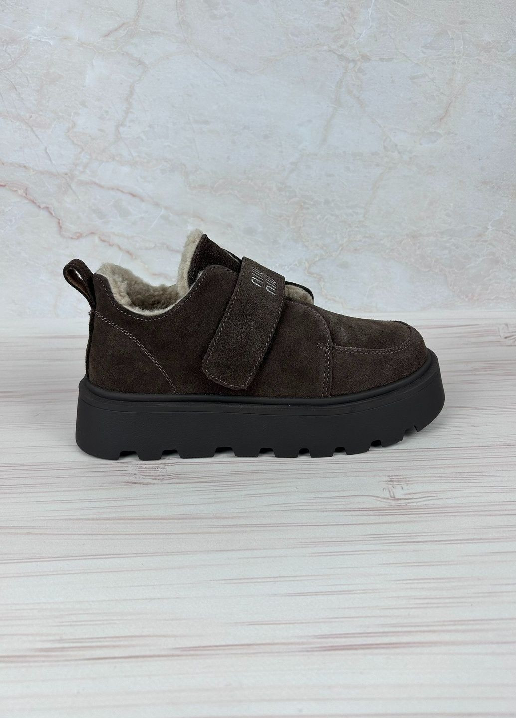 Угги из замши для женщин No Brand (365301151)