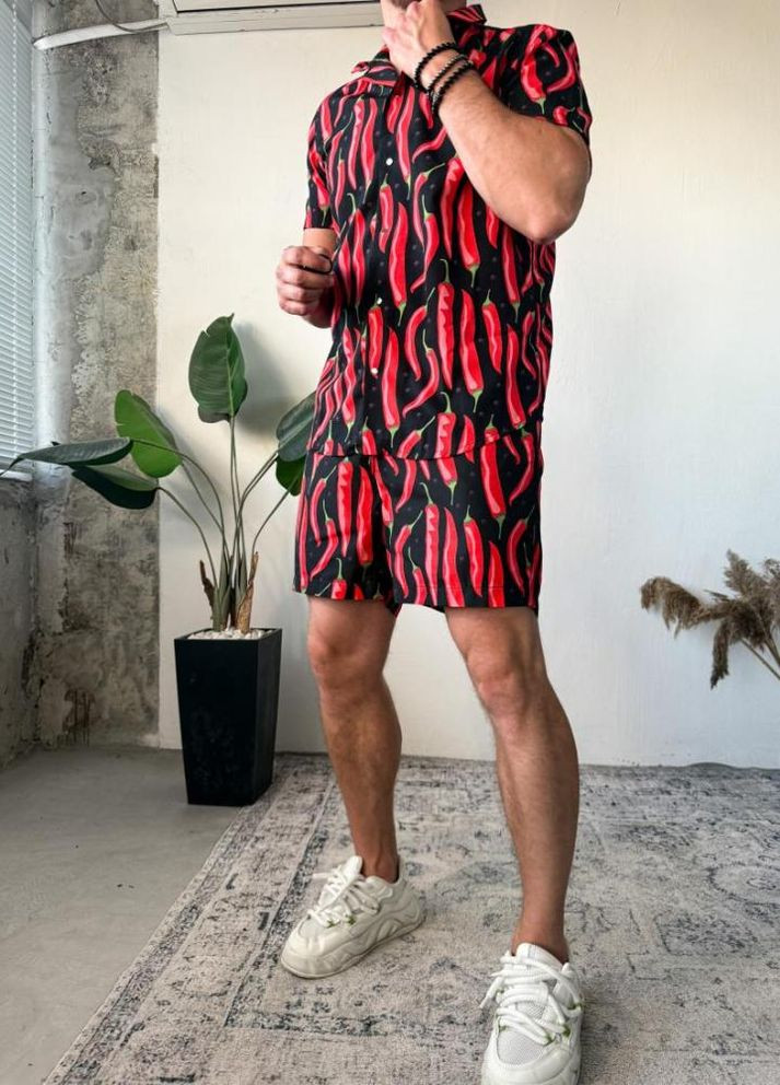 Матеріал: Шорти (плащівка, всередині сіточка) Сорочка (Софт. Туреччина. Швидко сохне) No Brand (335809065)