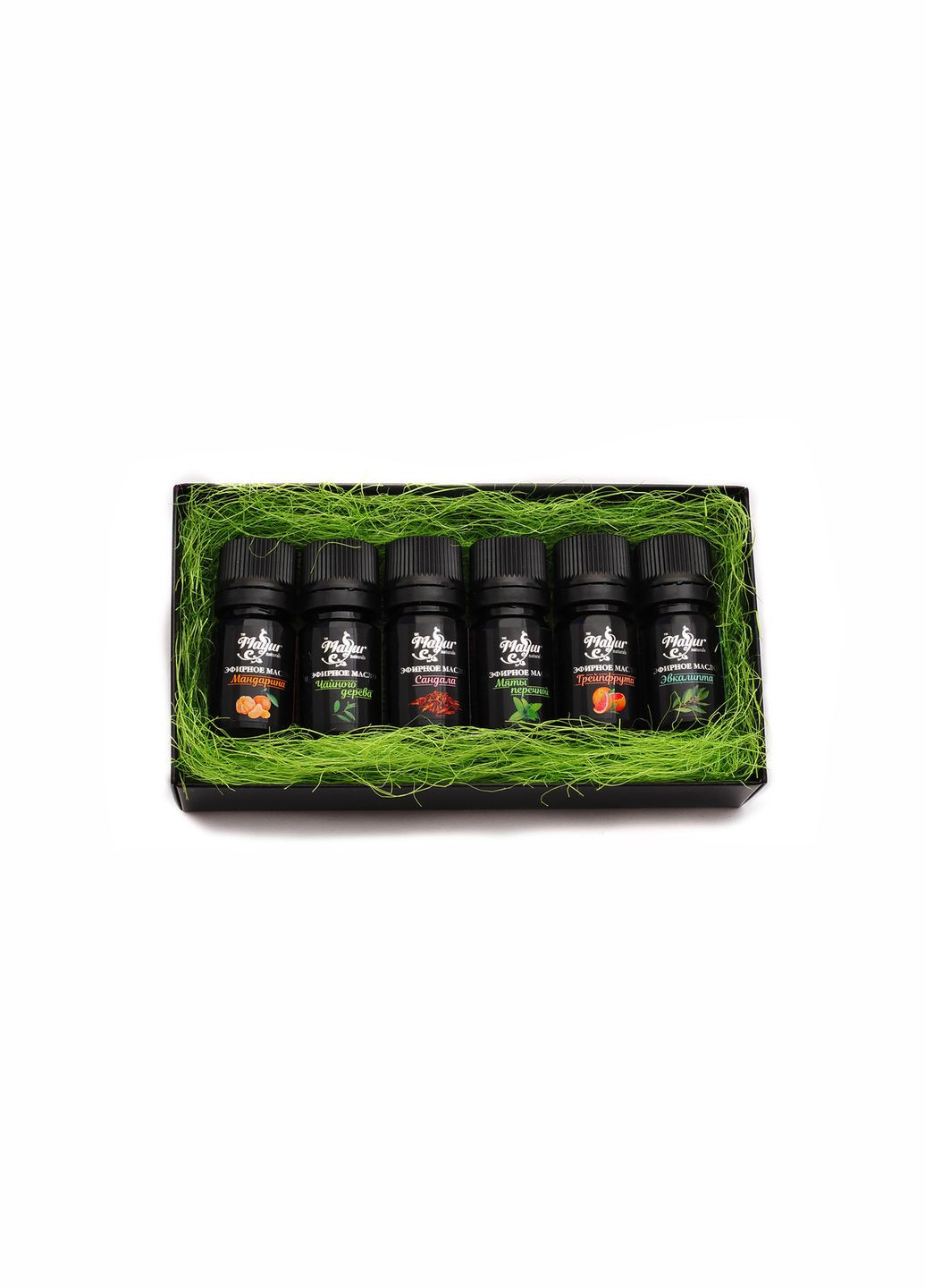 Подарочный набор эфирных масел для волос, тела и ароматерапии "Тропический блюз" (6 x oil/5 ml) 28 Mayur (296624027)