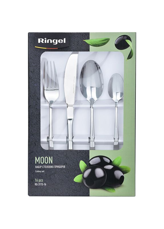 Набір столових приладів MOON 16 пр. (RG-3115-160) Ringel (315851573)