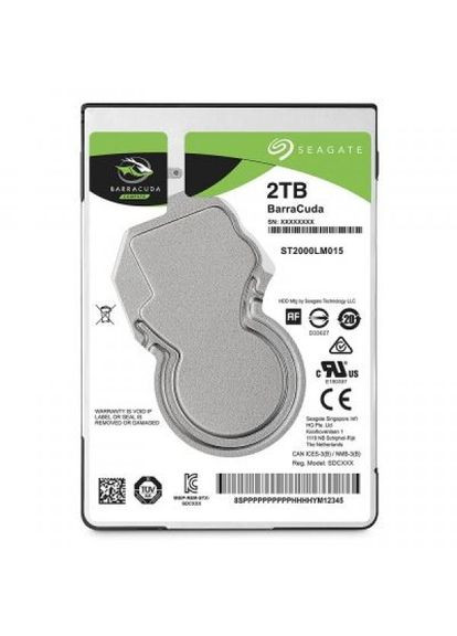 Жорсткий диск для ноутбука (ST2000LM015) Seagate 2.5" 2TB (295930017)