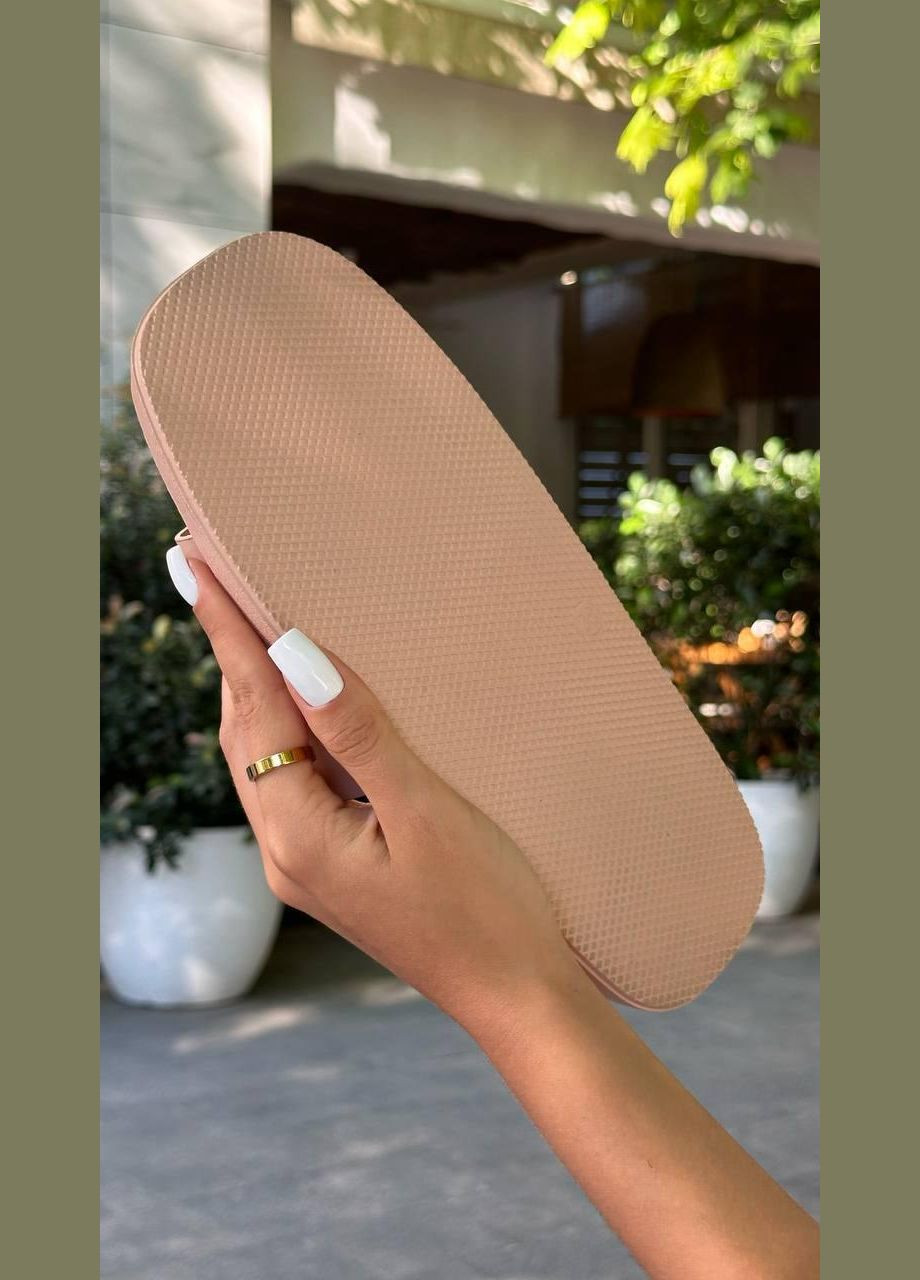 Шльопанці жіночі літні бежеві No Brand Шльопанці літні жіночі (333016560)