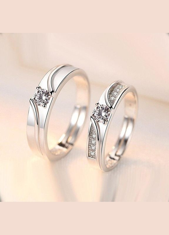 Женское обручальное парное кольцо парные обручальные кольца Севилья размер регулируемый 2 шт. Fashion Jewelry (290114032)