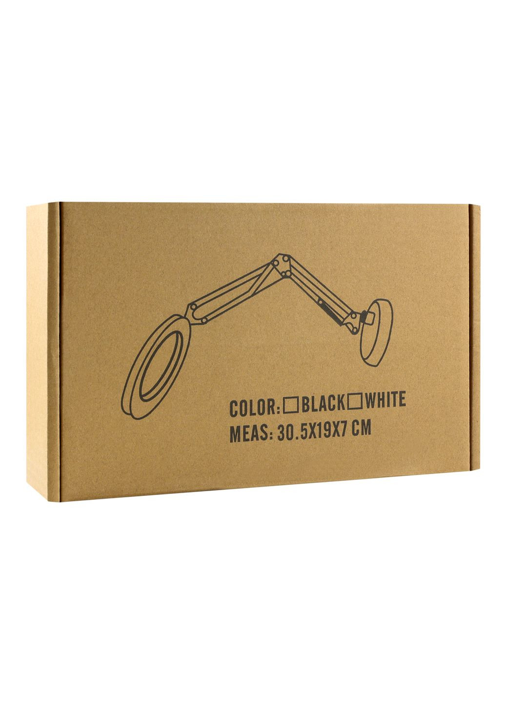 Настільна Кільцева LED Лампа На Струбціні 6" No Brand (340284266)